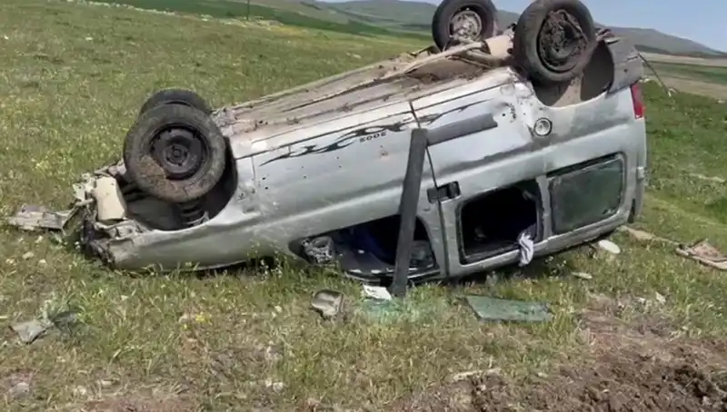 Konya'da Otomobil Takla Attı: İki Yaralı, Kazanın Nedeni Ne?
