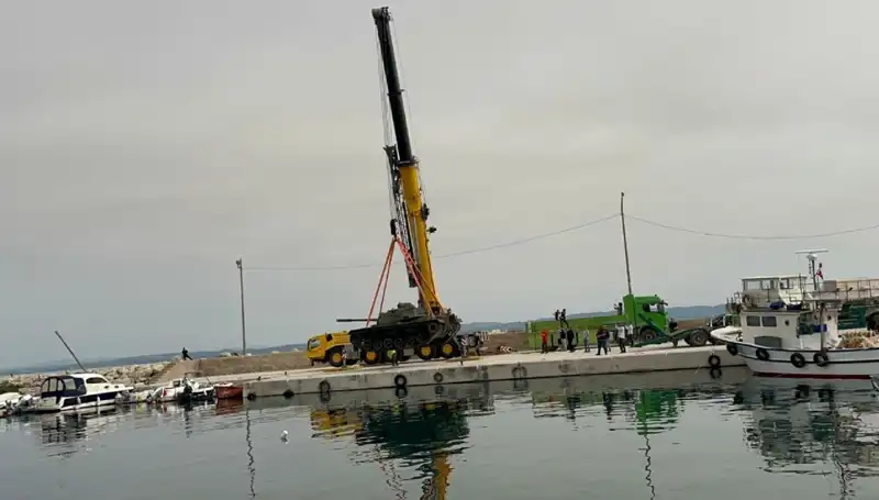 Saros Körfezi'nde Tarihi Bir Adım: Tank Batırılacak!