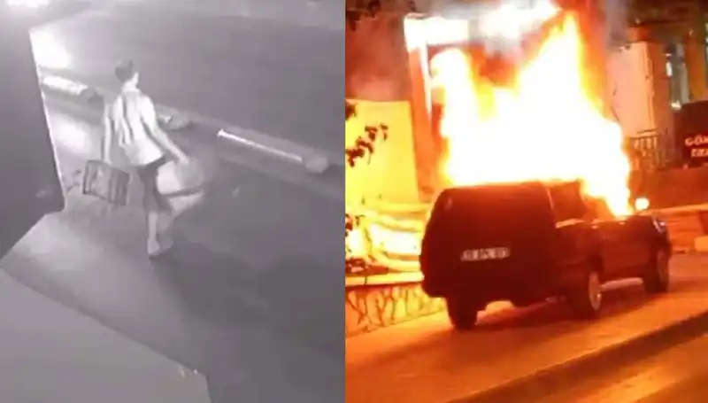 Eşinin Boşanma Kararına Skandal Yanıt: Aracını Yaktı