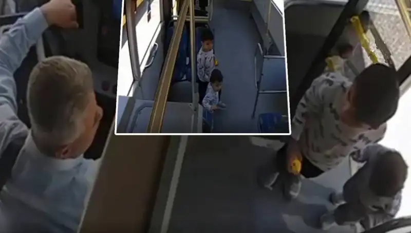 İETT Otobüsünde Kardeşlerin Firar Anı Kamerada Gördü