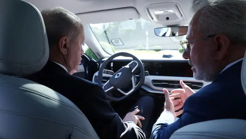 Cumhurbaşkanı Erdoğan, Togg'un Yeni Modeliyle Gündeme Damgasını Vurdu