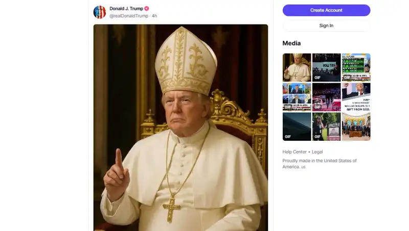 Trump’ın Papalık İle Oyunları: Kendi Fotoğrafını Paylaşmasını Neden Yaptı?