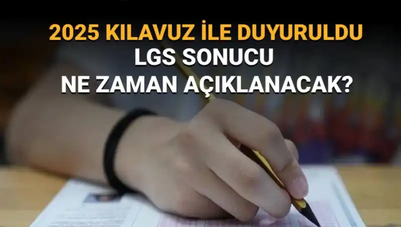 MEB LGS Sınav Sonuçları 2025: Merakla Beklenen Tarih Açıklandı!