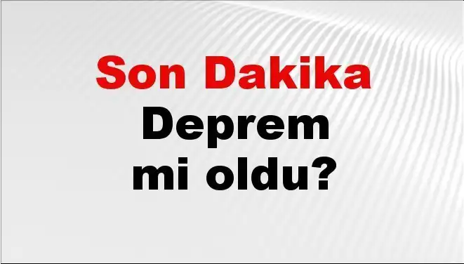 Adana'da Şok Edici Deprem! Kandilli ve AFAD Çarpıcı Verileri Açıkladı