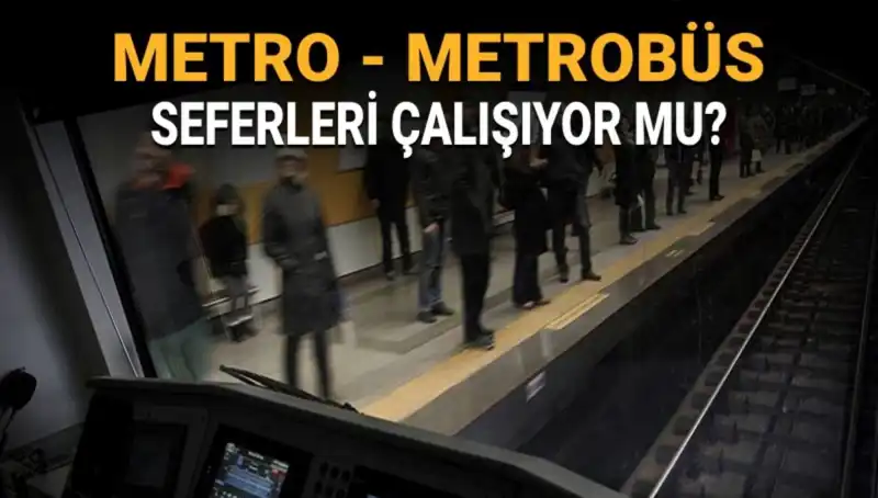 İstanbul'da Metrobüs ve Metro Seferleri Aktif Mi? Güncel Bilgiler!