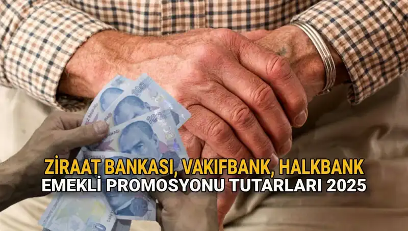 2025’te Emekli Banka Promosyonu Ödemeleri: Ziraat, Vakıfbank ve Halkbank Ne Sunuyor?