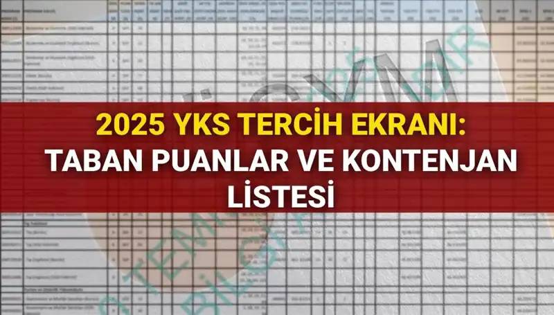 YKS Tercih Süreci Başladı: 2025 Üniversite Tercih Ekranı Burada!