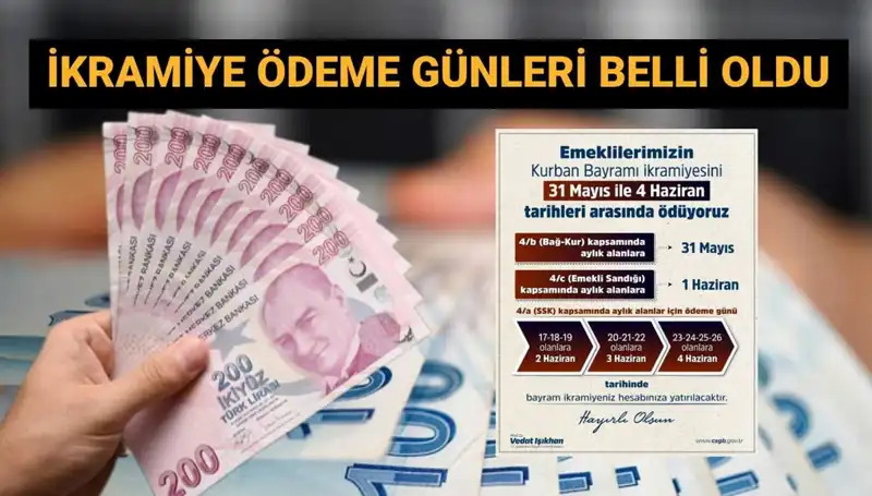 Emeklilere Bayram İkramiyeleri Ne Zaman Yatacak? İşte Tüm Detaylar!