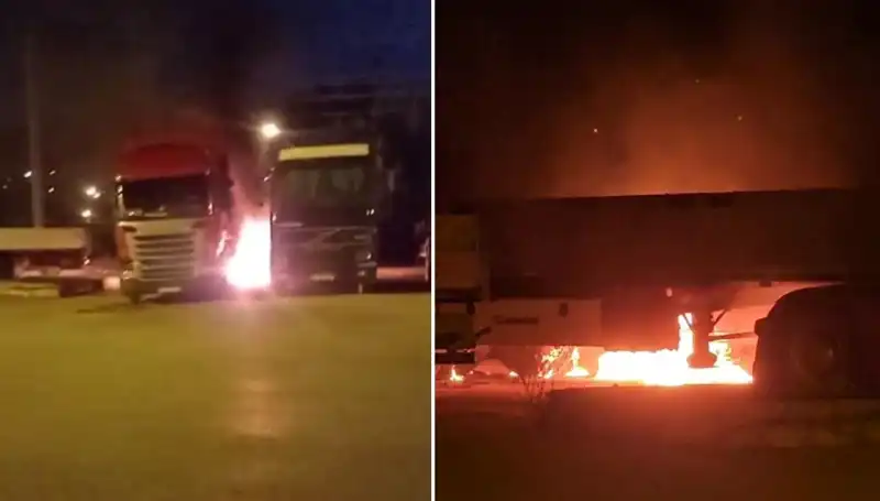 Park Halindeki Tırlara İntikam Alevleri: Olayın Perde Arkası Nedir?