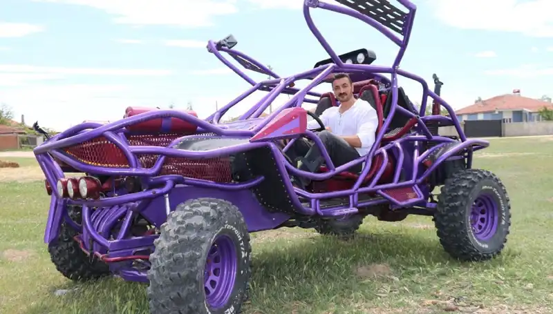 Mad Max Tutkusu: 900 Bin TL ile Kendi Arazi Aracını Yaptı