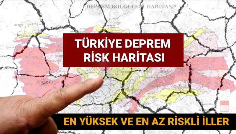 Türkiye'nin 2025 Deprem Riski Haritası: Hangi İller Daha Tehlikeli?