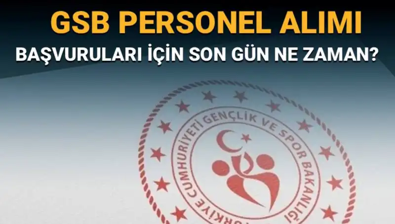 Gençlik ve Spor Bakanlığı Personel Alımı İçin Son Başvuru Tarihleri Açıklandı!
