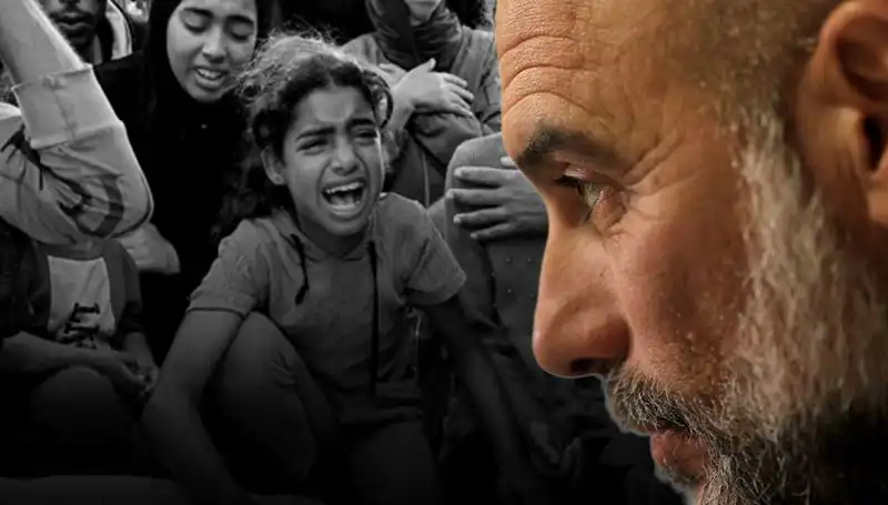 Pep Guardiola'nın Gazze Açıklaması: Acıyı Vücudumda Hissediyorum