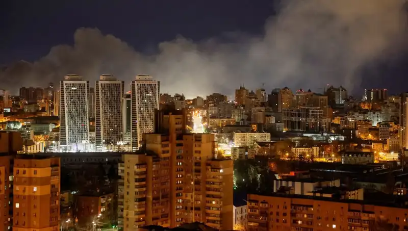 Ukrayna'nın Kalbi Kiev'de Rusya'nın Saldırısı: 3 Yaralı