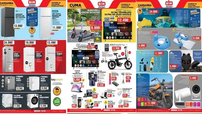 BİM 8-11 Temmuz Aktüel Kataloğu İle Alışveriş Keyfi Zirveye Çıkıyor!