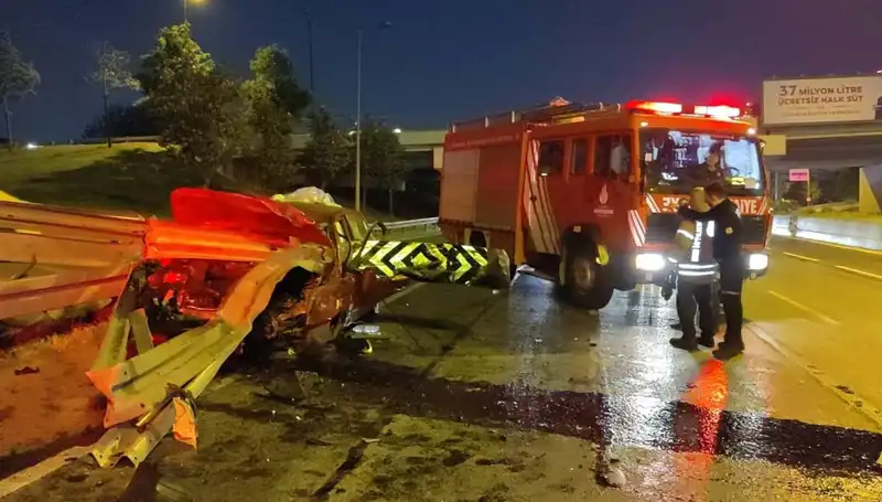 Bariyer Kazasında Sürücü Ağır Yaralandı: Olayın Ayrıntıları