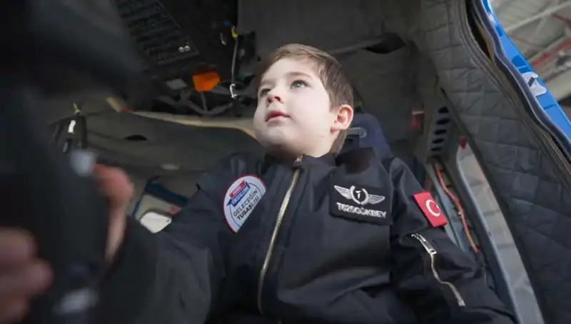 Minik Öğrencilerden TUSAŞ’a 23 Nisan Sürprizi