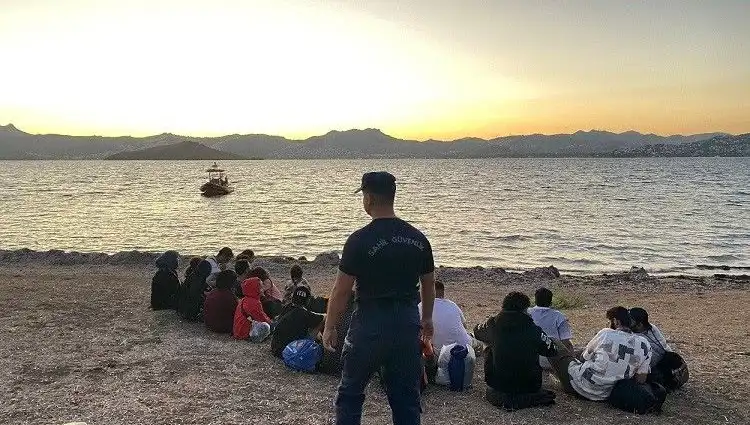 Bodrum Açıklarında Dram: 20 Düzensiz Göçmen Yakalandı