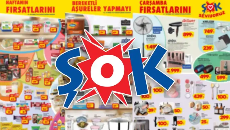 ŞOK Marketlerde 2-8 Temmuz Haftasında Kaçırılmaması Gereken Aktüel Ürünler