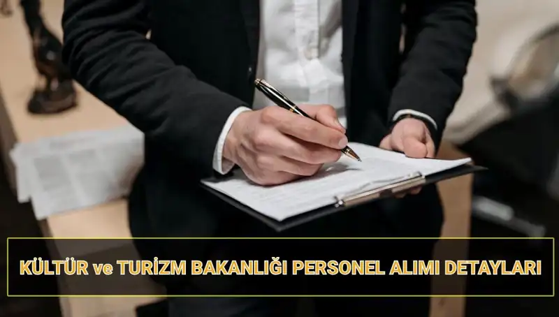 Kültür ve Turizm Bakanlığı Sözleşmeli Personel Alımı Başvuruları Başlıyor!