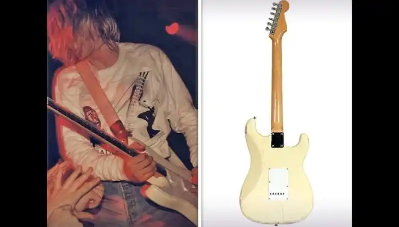 Kurt Cobain’in İkonik Gitarı, Açık Artırmada Dikkat Çekici Fiyattan Satıldı