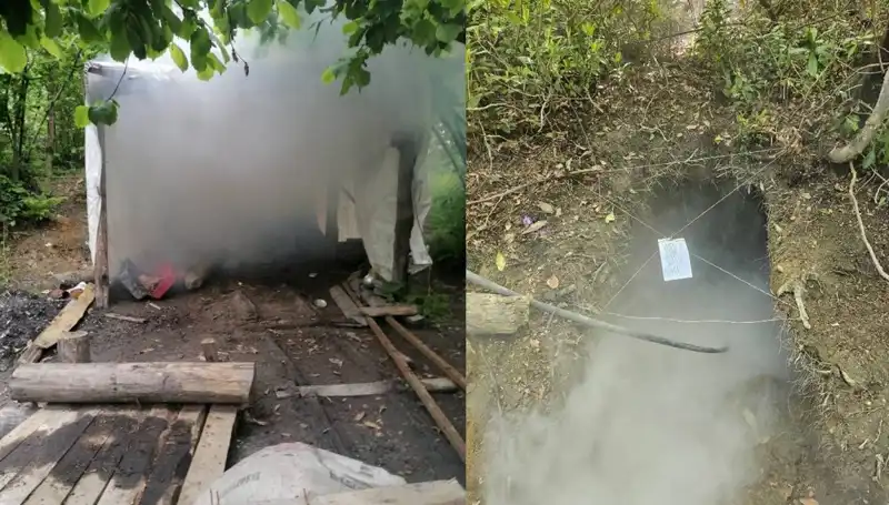Kaçak Maden Ocağına Darbe: 9 Yeraltı Kaynağı İmha Edildi!