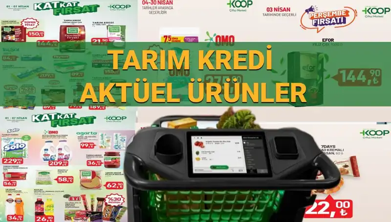 Tarım Kredi Marketleri’nde 4-7 Nisan Süper İndirim Fırsatlarıyla Tanışın!