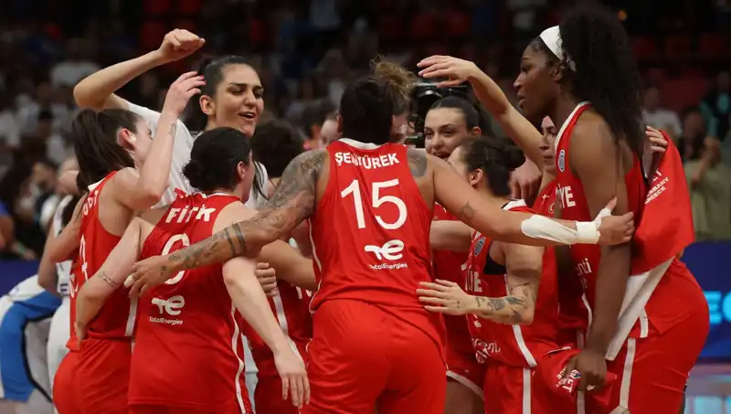 A Milli Kadın Basketbol Takımı, Litvanya ile Önemli Maç İçin Hazırlıklarını Tamamladı